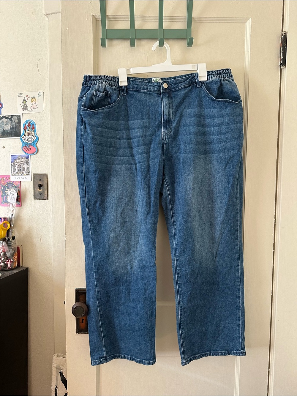 Shiny by Nature Stretch Straight-Leg Women's Jeans